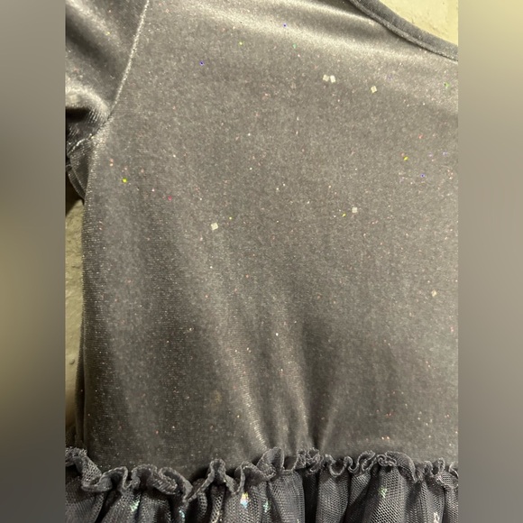 Cat & Jack Grey Dress with Sparkle Tool - Picture 3 of 6